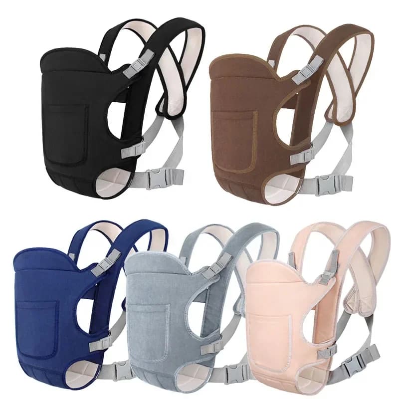 Baby Carrier Sling Multifunctional Shoulder Wrap | 4 Ways Front & Back Carry UK — image 6