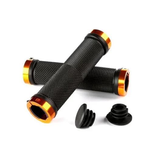Mountain Bike Grips Lock On Rubber Soft Non-slip Waterproof New 2PCS Bicycle MTB — image 9
