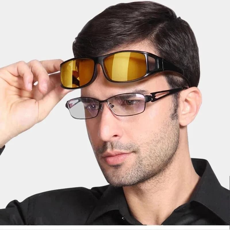 Night Vision Sunglasses Car Driving Glasses Driver Goggles UV Protection New New — image 3