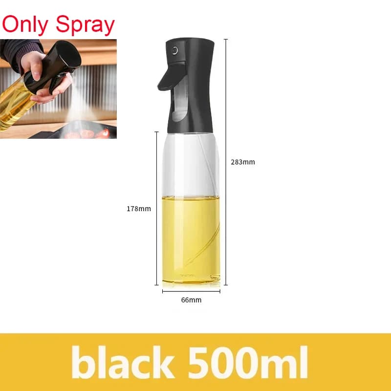 Oil Sprayer Bottle 500ml Kitchen Spray Dispenser BBQ Baking New 2in1 Plastic for — image 16