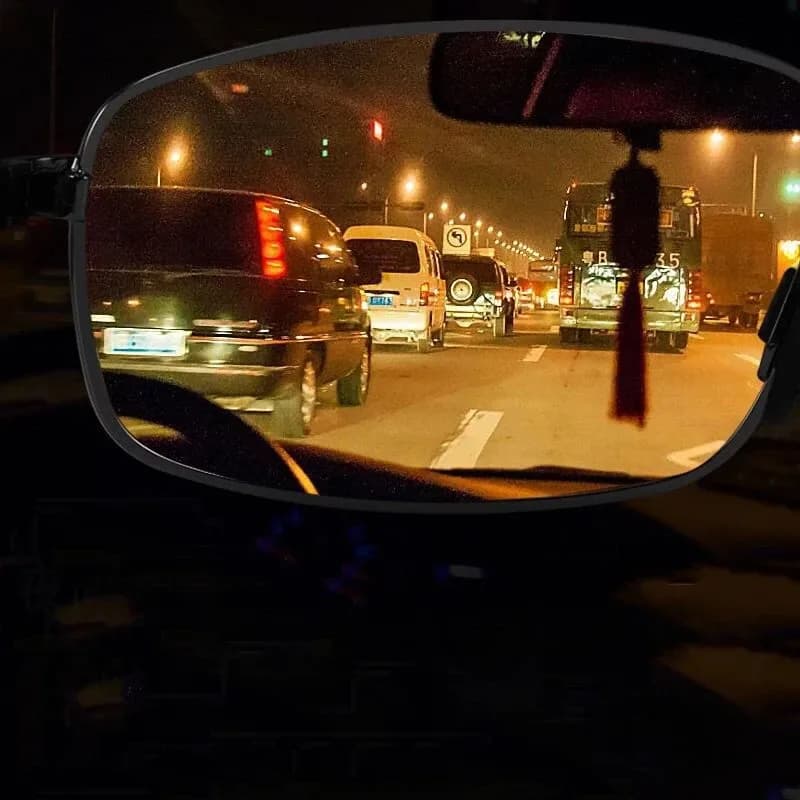 Night Vision Sunglasses Car Driving Glasses Driver Goggles UV Protection New New — image 4