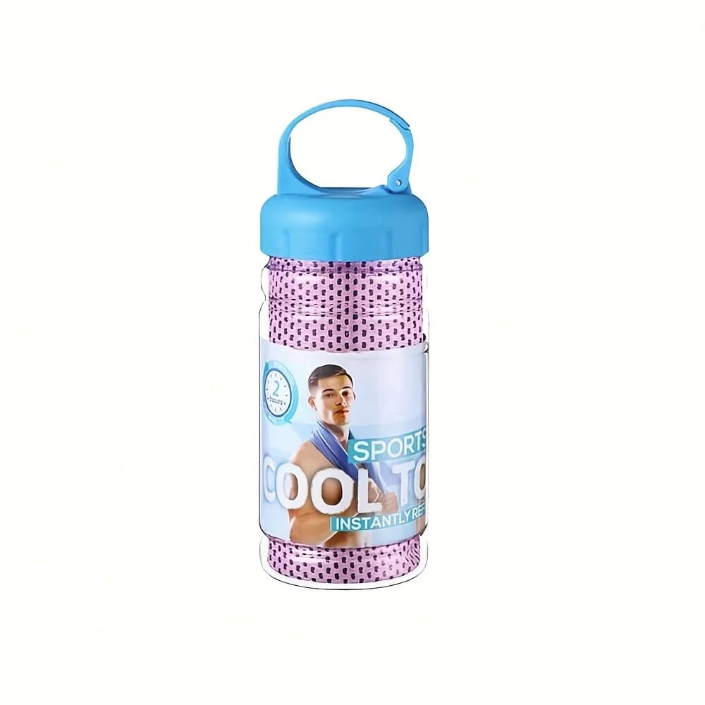 Quick-Dry Gym Towel 80cm Portable Bottle Mounted Sweat Absorbent Sports Towel — image 8