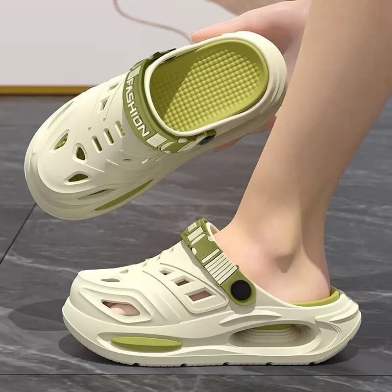 Arch Support Anti Slip Soft Sole Slippers Breathable Summer Hole Shoes wear cool — image 10