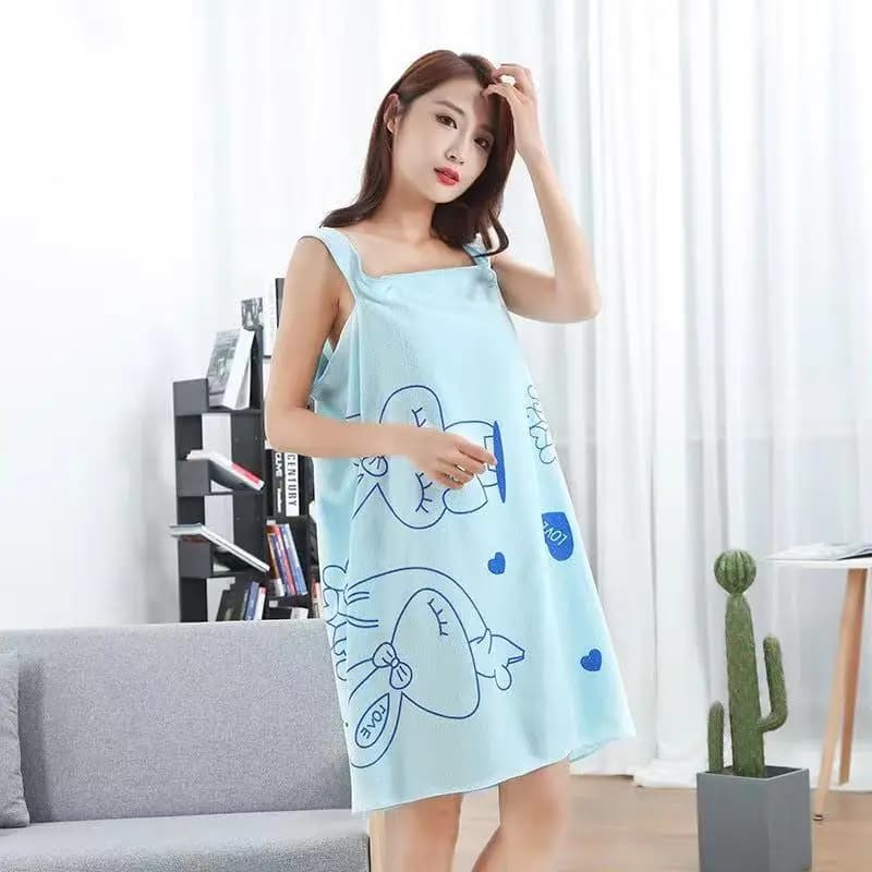 Women Quick Dry Magic Bathing Towel Microfiber Beach Spa Bathrobes New Wash Sexy — image 8