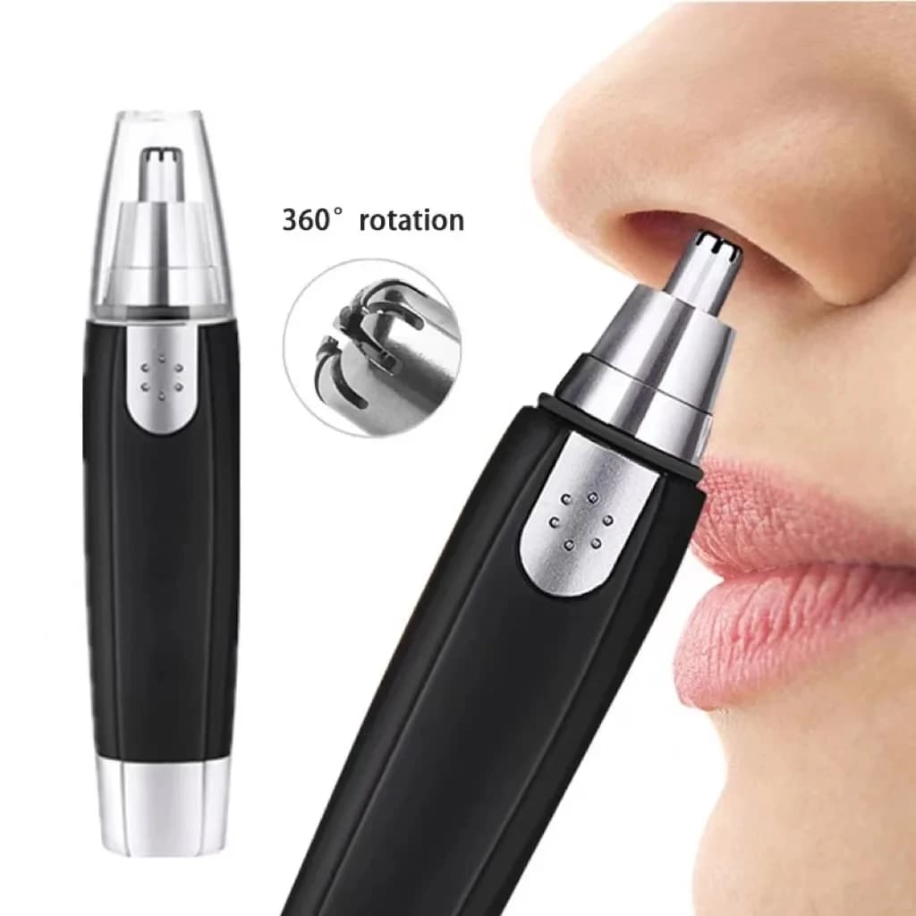 Facial Hair Trimmer 3-in-1 Rechargeable Nose Ear Eyebrow Shaver New Painless for — image 3