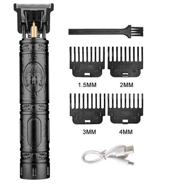 Professional Hair Clipper Barber Rechargeable Trimmer Machine Carving Metal — image 13