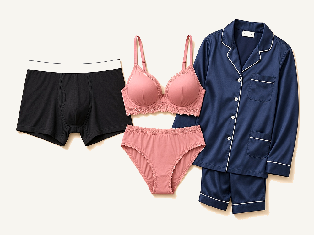 Underwear and sleepwear