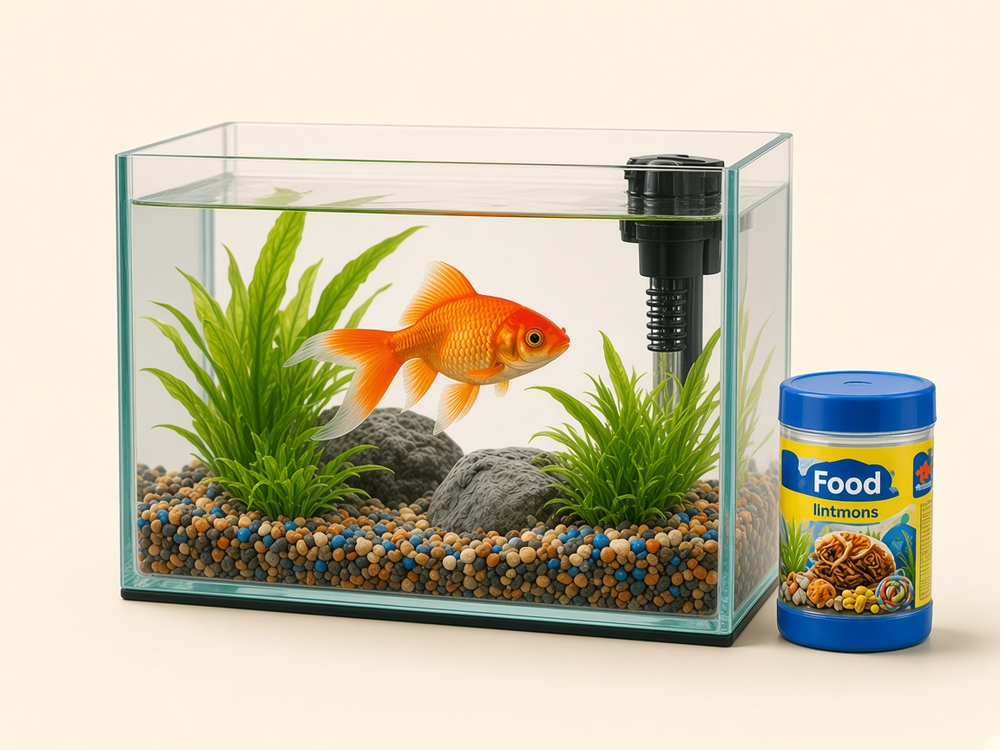 Fish and aquarium